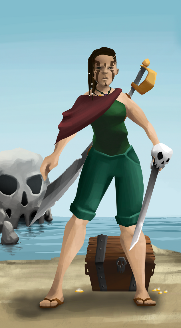 AlgoSeas Pirate #36676 NFT on Algorand