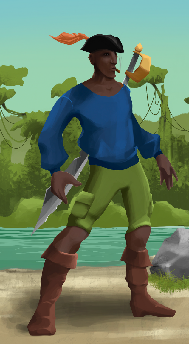 AlgoSeas Pirate #36686 NFT on Algorand