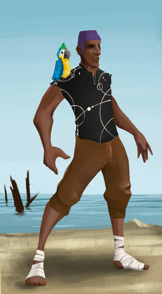 AlgoSeas Pirate #36698 NFT on Algorand