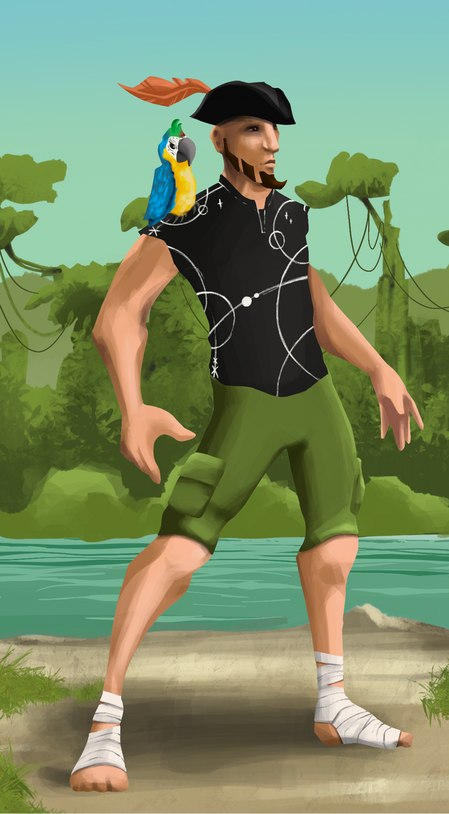 AlgoSeas Pirate #36704 NFT on Algorand