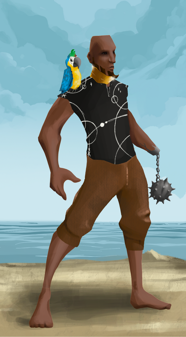 AlgoSeas Pirate #36706 NFT on Algorand