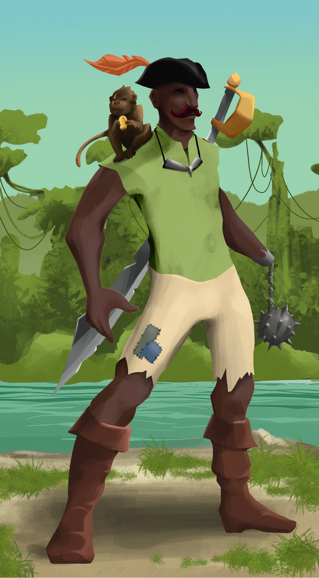 AlgoSeas Pirate #36717 NFT on Algorand