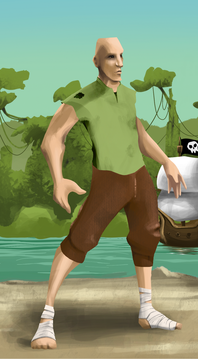 AlgoSeas Pirate #36723 NFT on Algorand