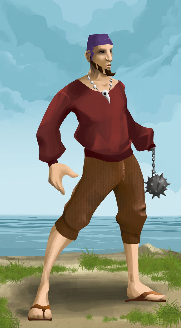 AlgoSeas Pirate #36727 NFT on Algorand