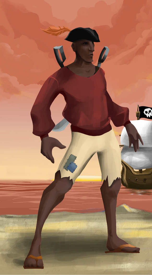 AlgoSeas Pirate #36734 NFT on Algorand