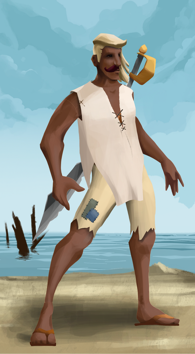 AlgoSeas Pirate #36741 NFT on Algorand