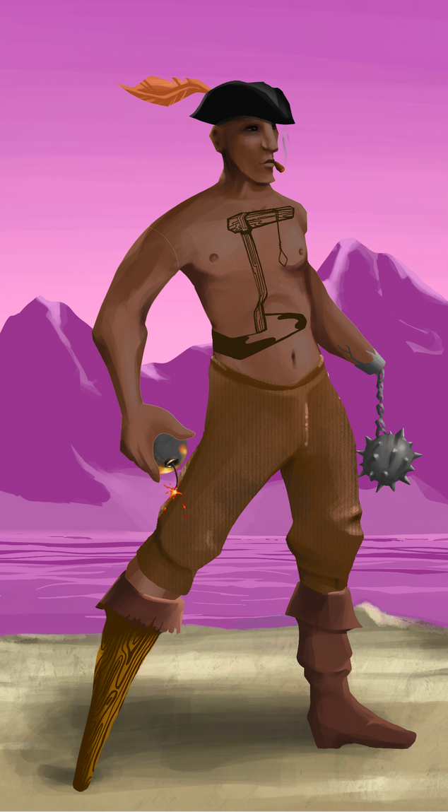 AlgoSeas Pirate #36745 NFT on Algorand