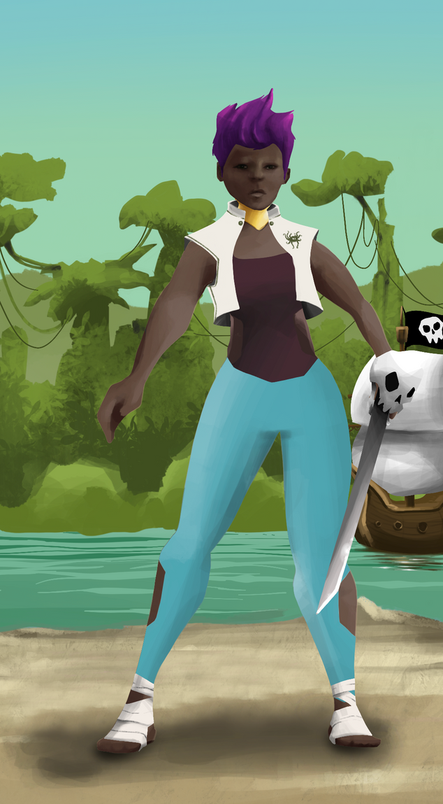 AlgoSeas Pirate #36754 NFT on Algorand