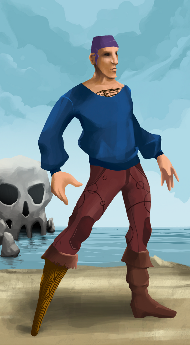 AlgoSeas Pirate #36763 NFT on Algorand