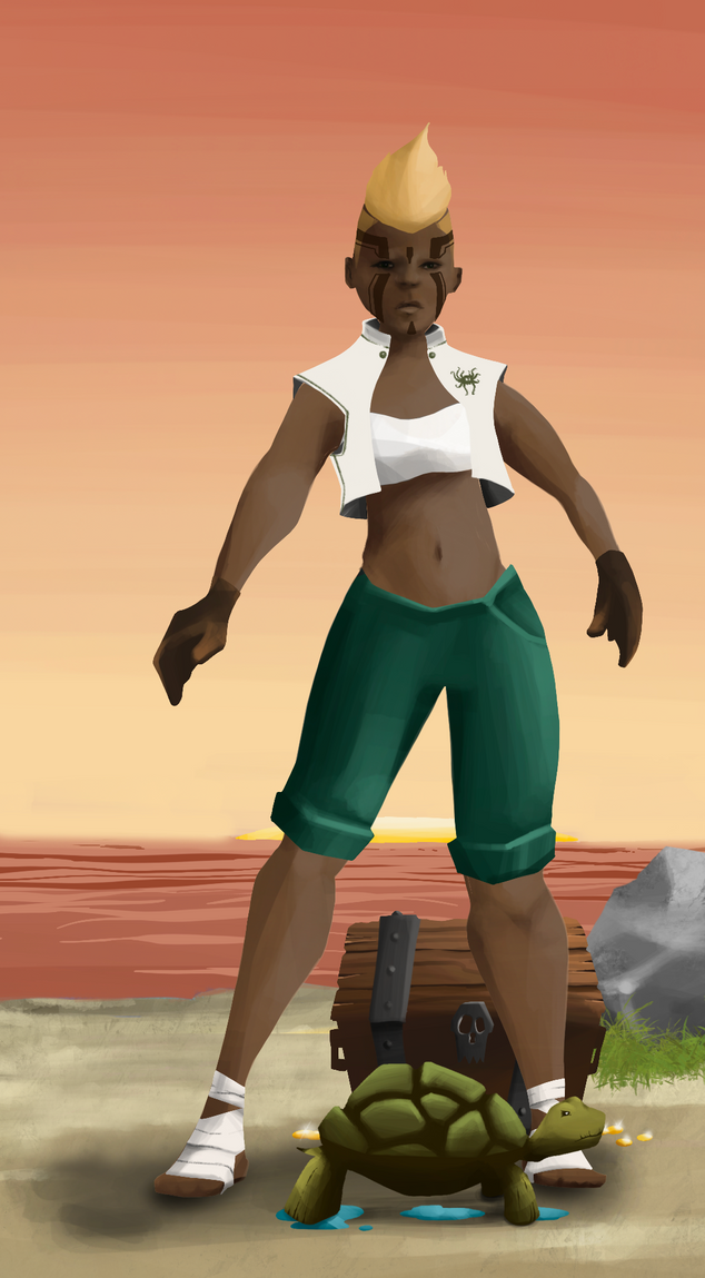 AlgoSeas Pirate #36764 NFT on Algorand