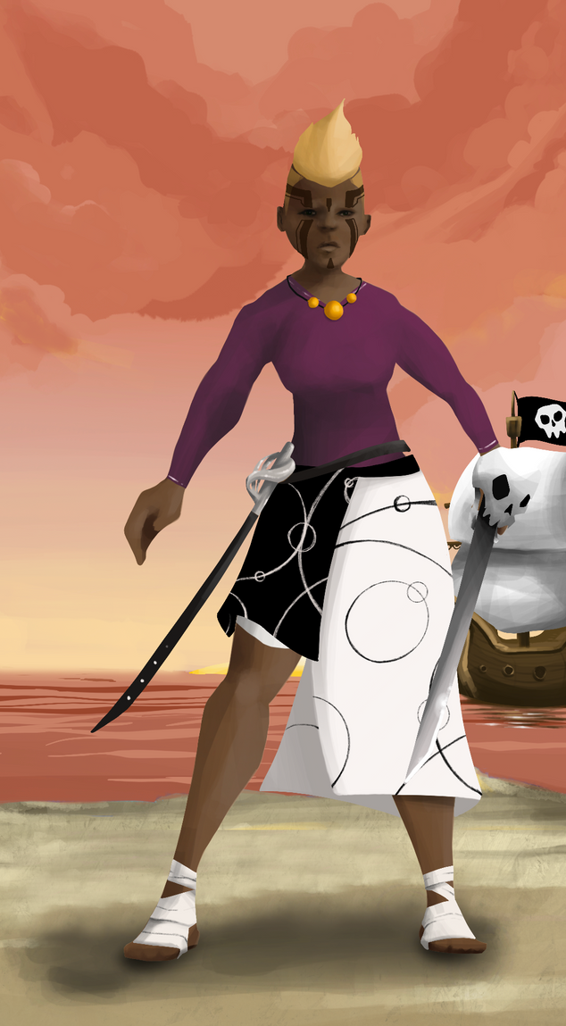 AlgoSeas Pirate #36765 NFT on Algorand