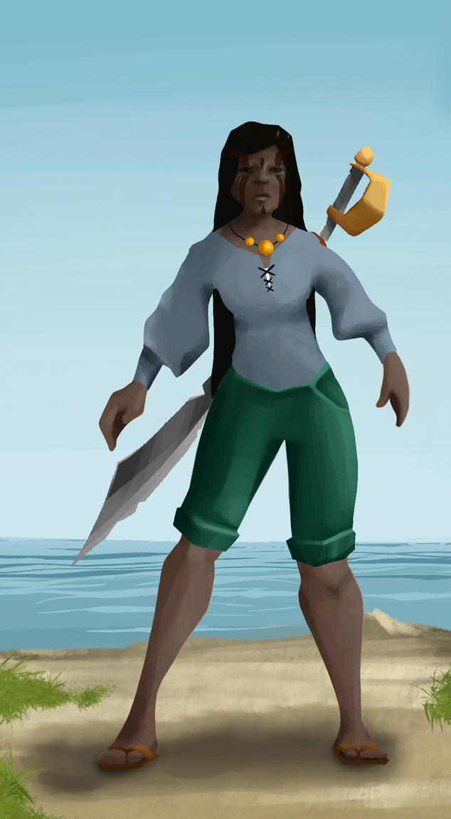 AlgoSeas Pirate #36767 NFT on Algorand