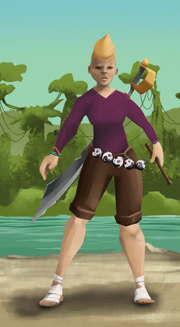 AlgoSeas Pirate #36782 NFT on Algorand