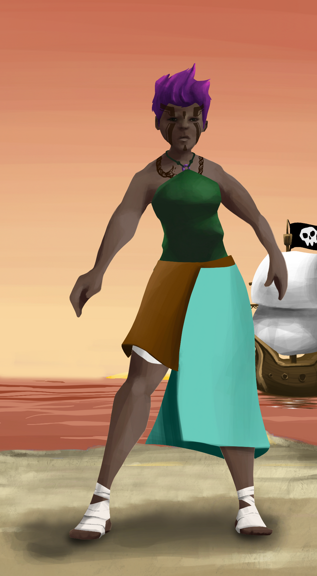 AlgoSeas Pirate #36789 NFT on Algorand