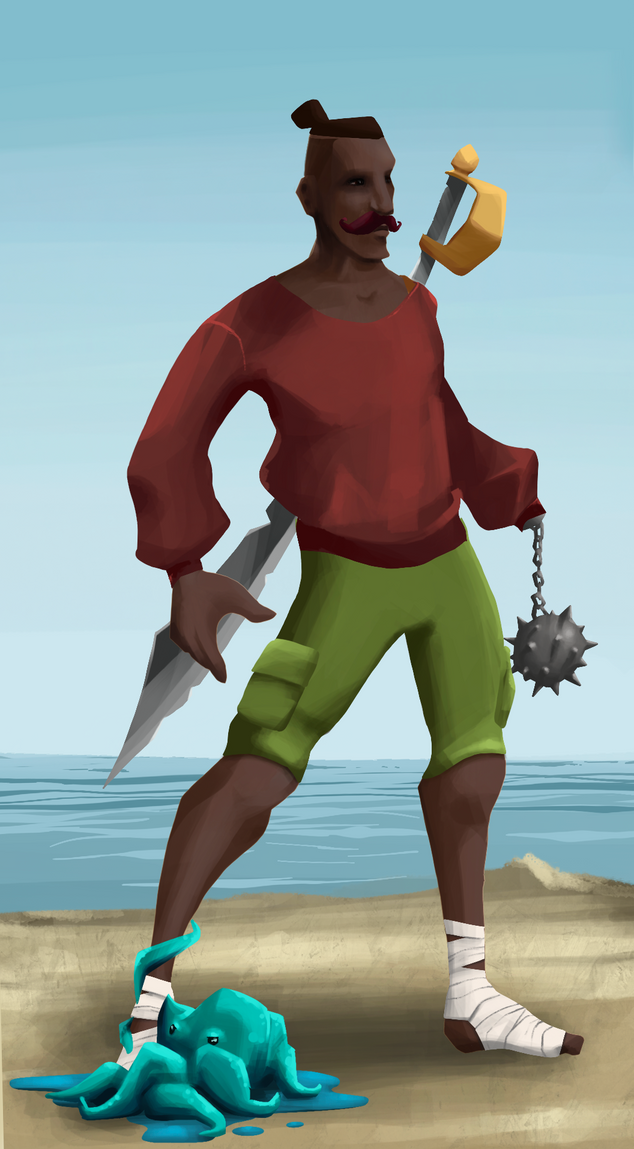 AlgoSeas Pirate #36798 NFT on Algorand