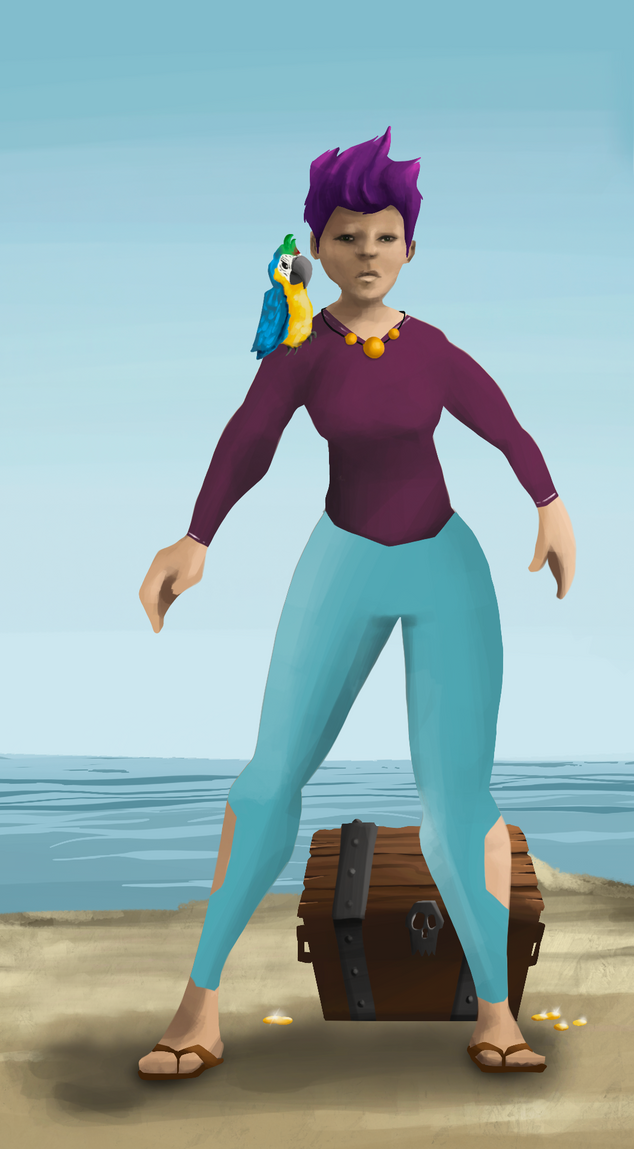 AlgoSeas Pirate #36802 NFT on Algorand