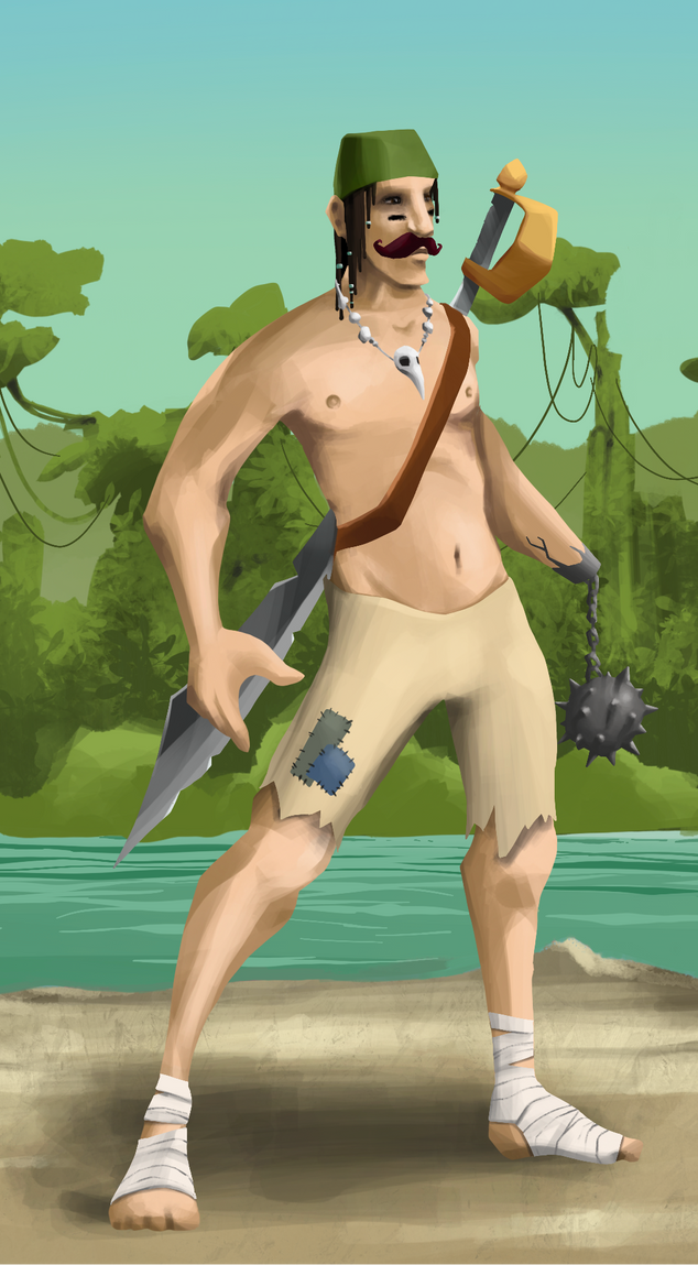 AlgoSeas Pirate #36834 NFT on Algorand