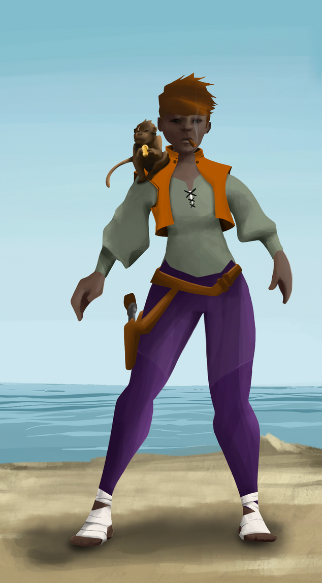 AlgoSeas Pirate #36850 NFT on Algorand