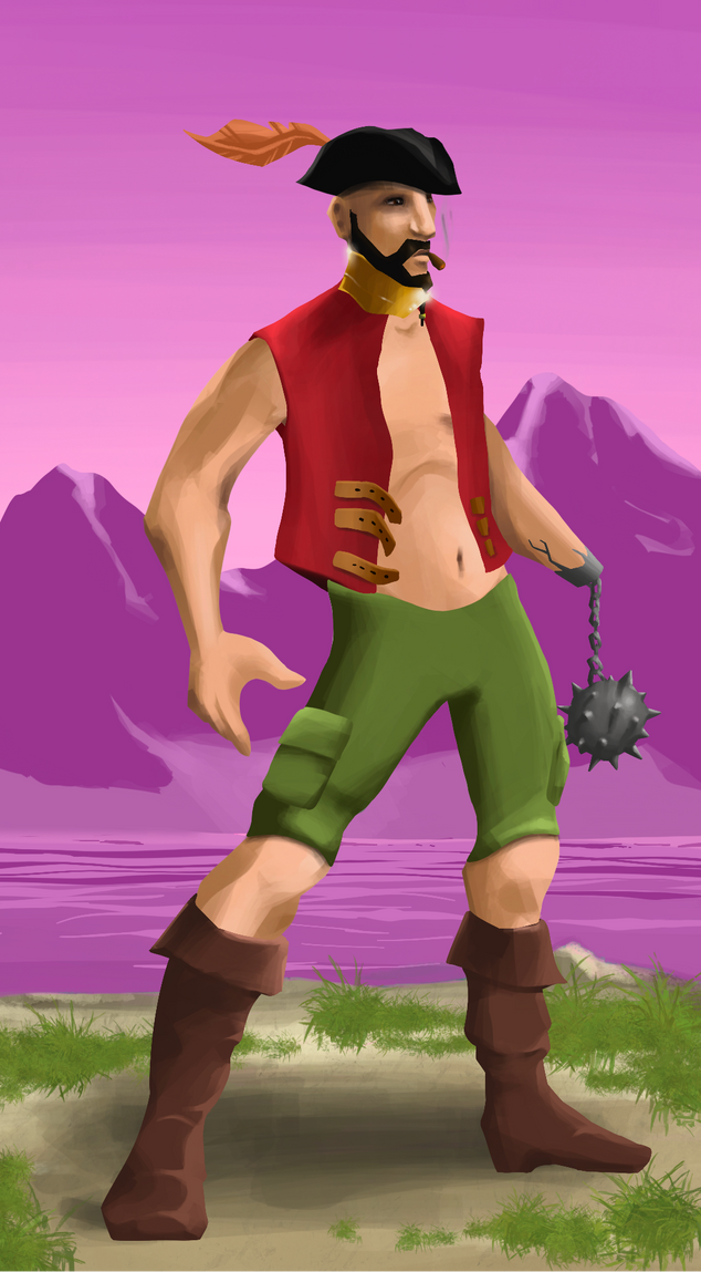 AlgoSeas Pirate #36852 NFT on Algorand