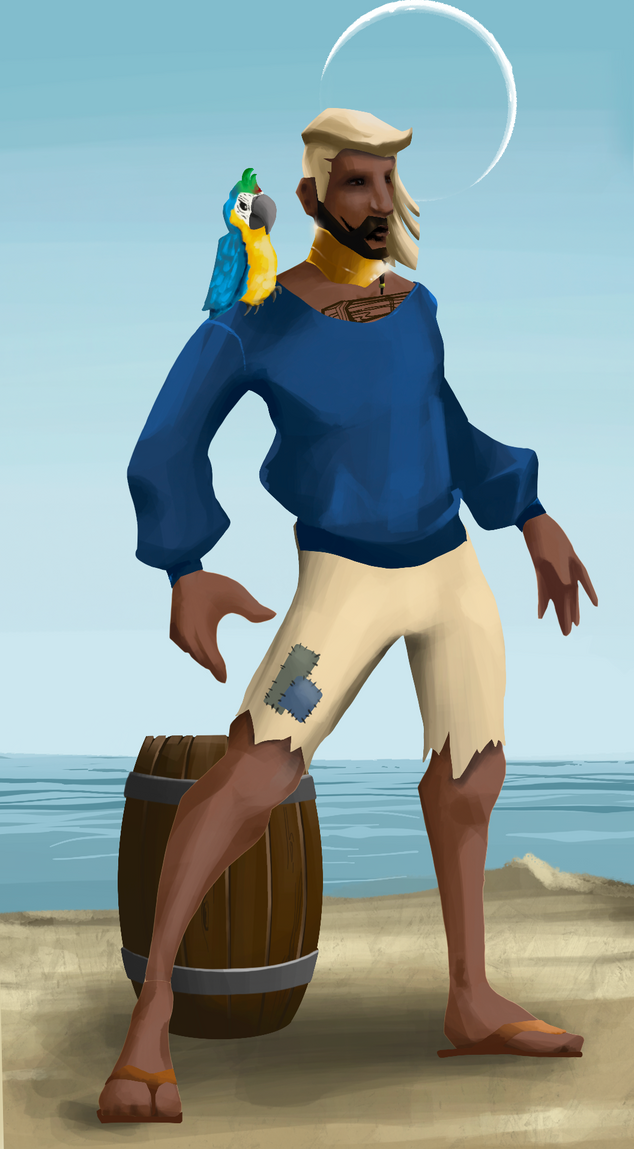 AlgoSeas Pirate #36864 NFT on Algorand