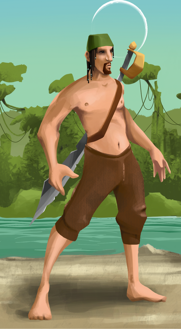 AlgoSeas Pirate #36888 NFT on Algorand