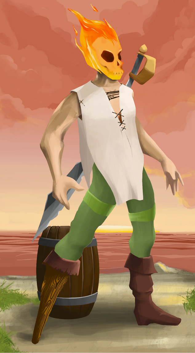 AlgoSeas Pirate #36896 NFT on Algorand