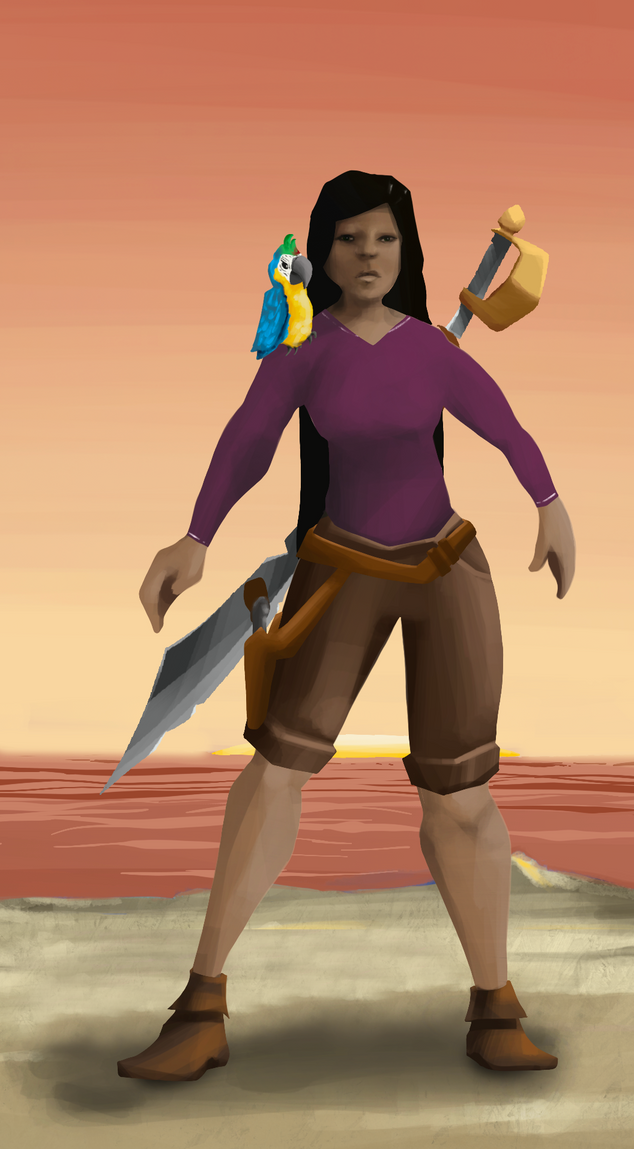 AlgoSeas Pirate #3690 NFT on Algorand