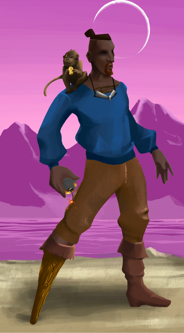 AlgoSeas Pirate #36903 NFT on Algorand