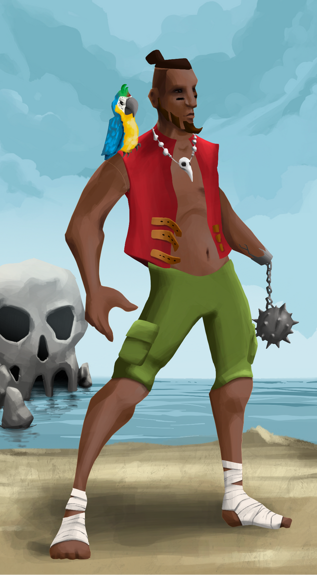 AlgoSeas Pirate #36923 NFT on Algorand