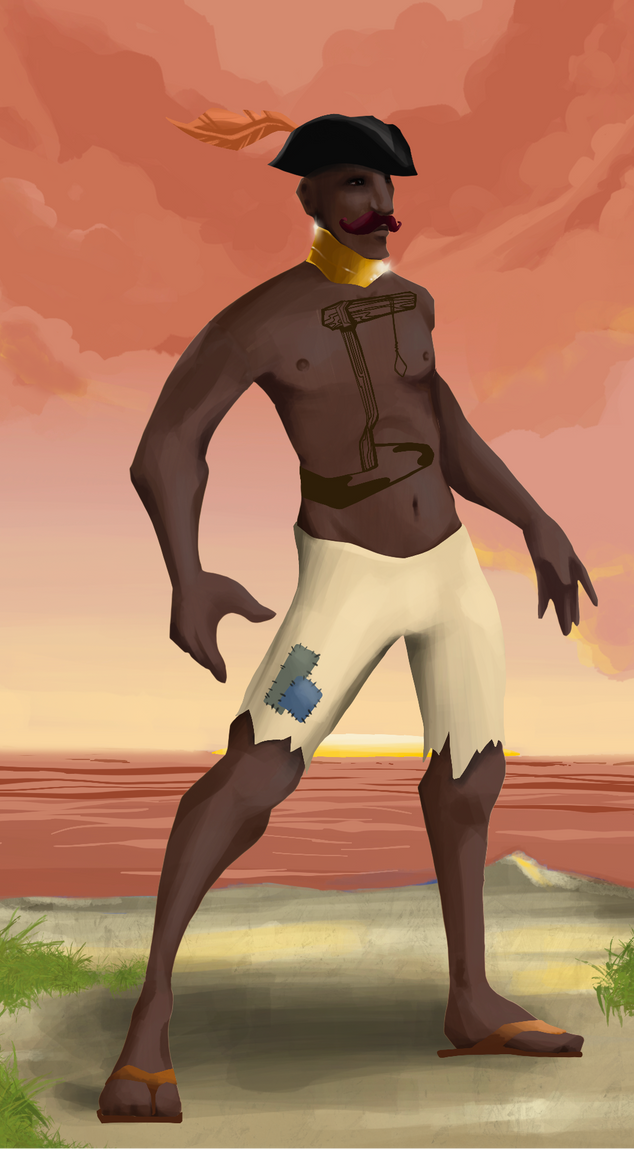 AlgoSeas Pirate #36928 NFT on Algorand