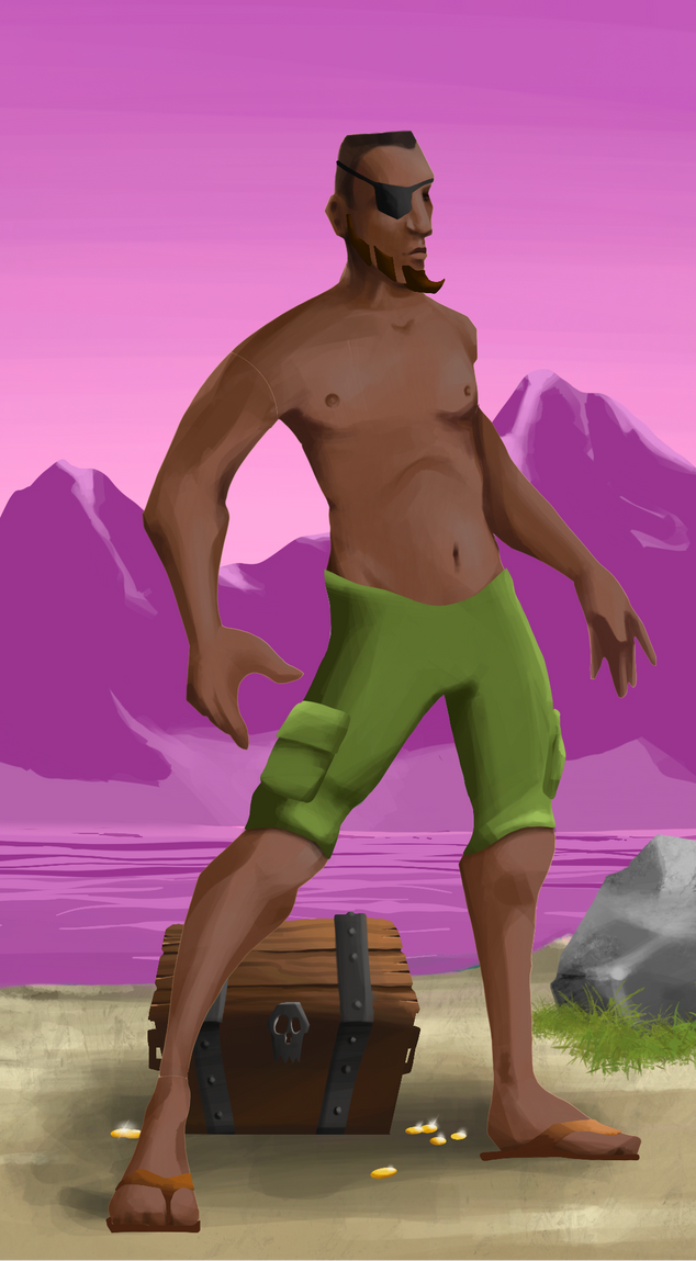 AlgoSeas Pirate #36930 NFT on Algorand