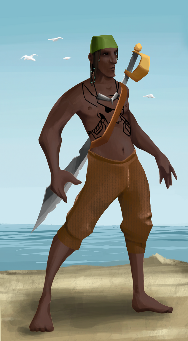 AlgoSeas Pirate #36934 NFT on Algorand