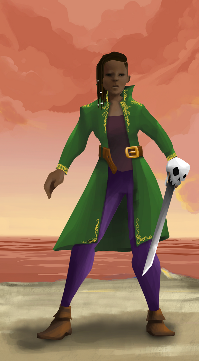 AlgoSeas Pirate #36938 NFT on Algorand