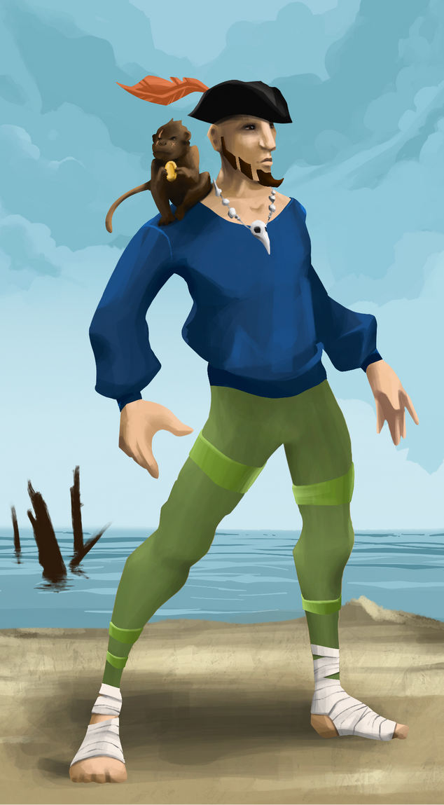 AlgoSeas Pirate #36939 NFT on Algorand