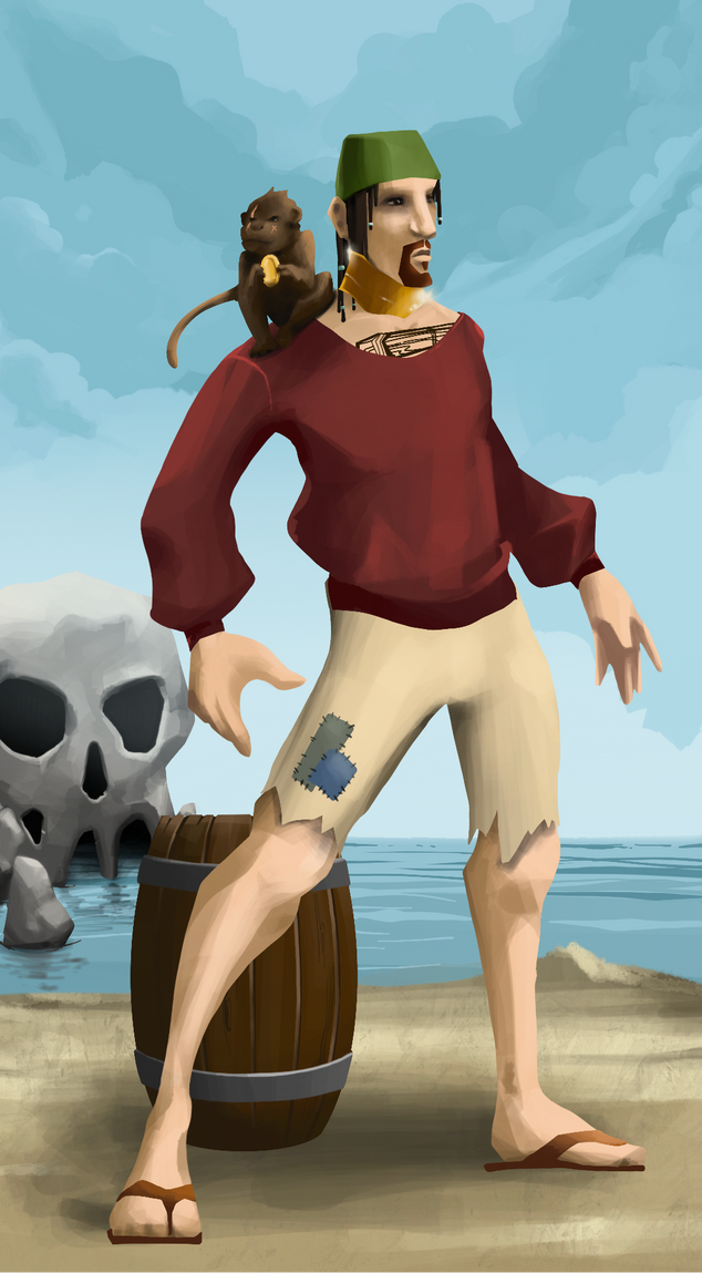 AlgoSeas Pirate #36949 NFT on Algorand