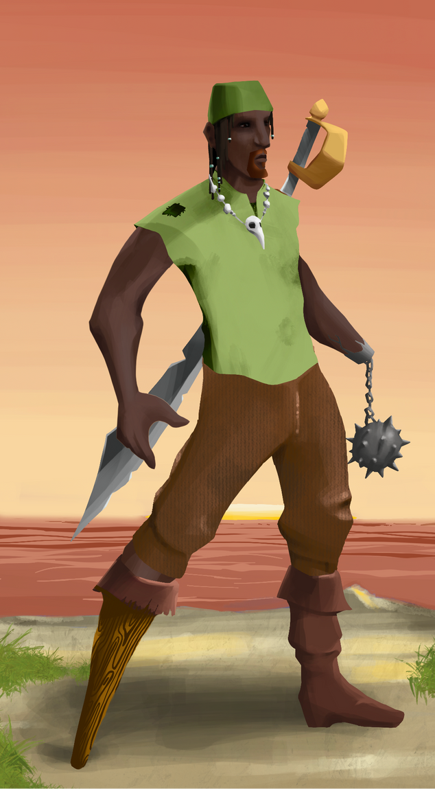 AlgoSeas Pirate #36956 NFT on Algorand