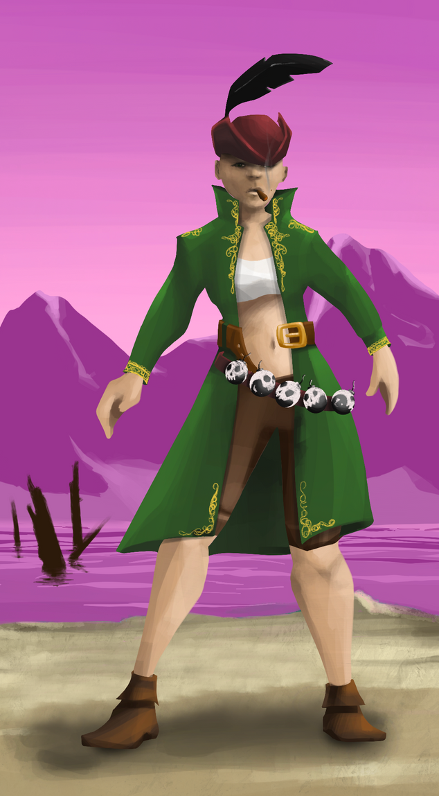 AlgoSeas Pirate #36970 NFT on Algorand