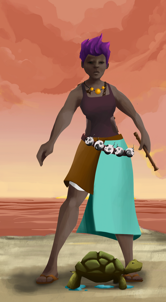 AlgoSeas Pirate #36987 NFT on Algorand