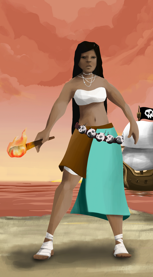 AlgoSeas Pirate #36996 NFT on Algorand