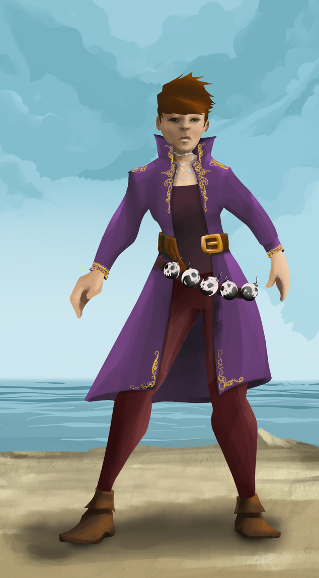 AlgoSeas Pirate #36998 NFT on Algorand