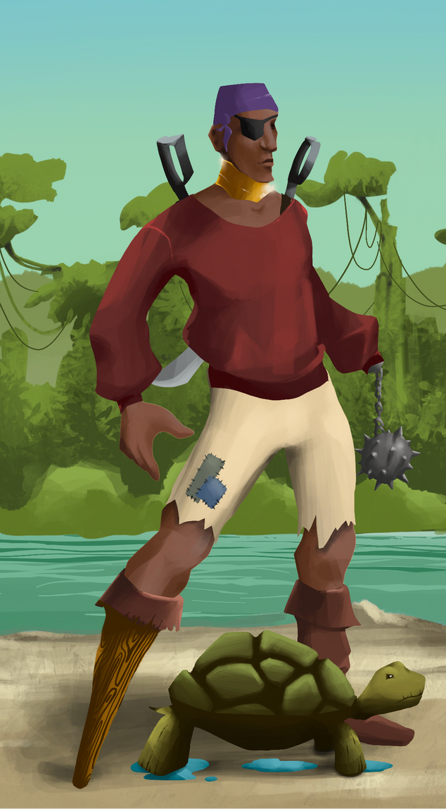 AlgoSeas Pirate #37001 NFT on Algorand