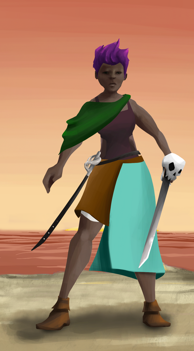 AlgoSeas Pirate #3701 NFT on Algorand