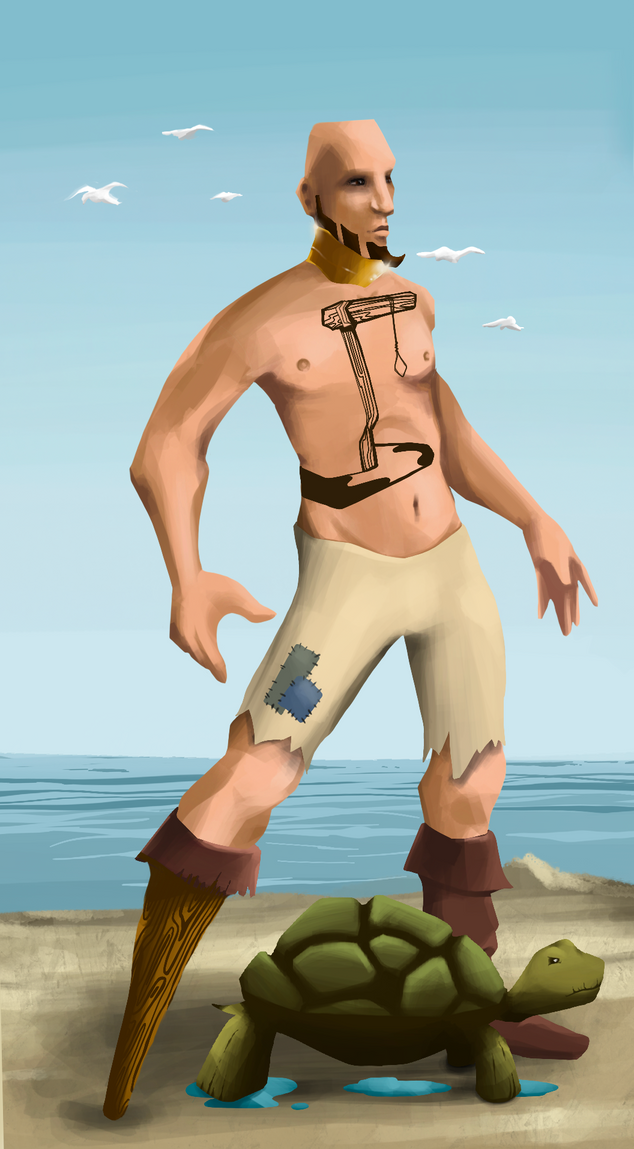 AlgoSeas Pirate #37015 NFT on Algorand