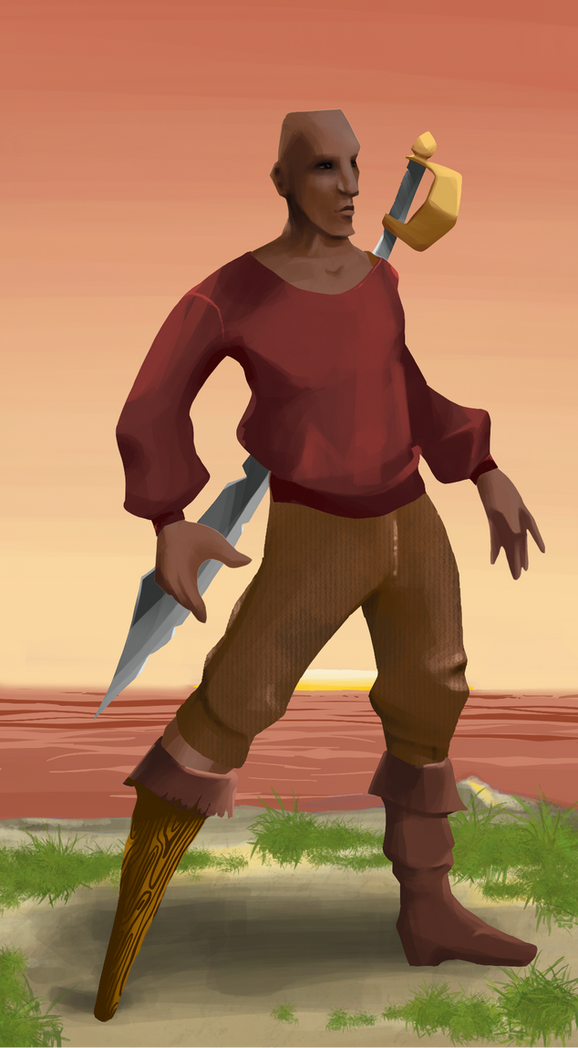 AlgoSeas Pirate #37020 NFT on Algorand