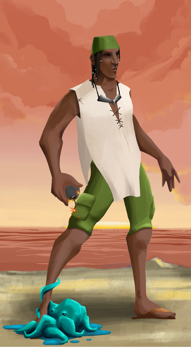 AlgoSeas Pirate #37028 NFT on Algorand