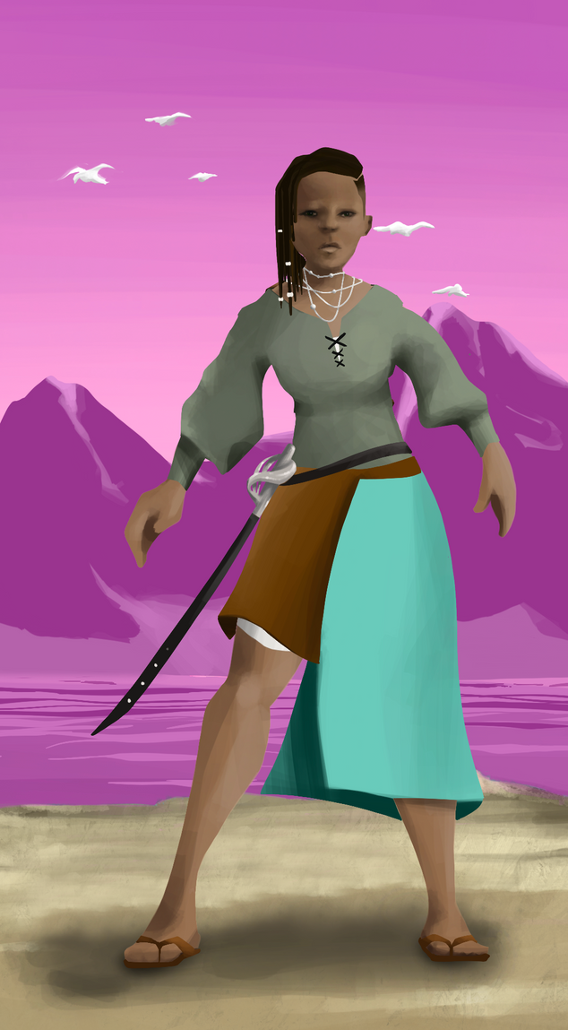 AlgoSeas Pirate #37034 NFT on Algorand