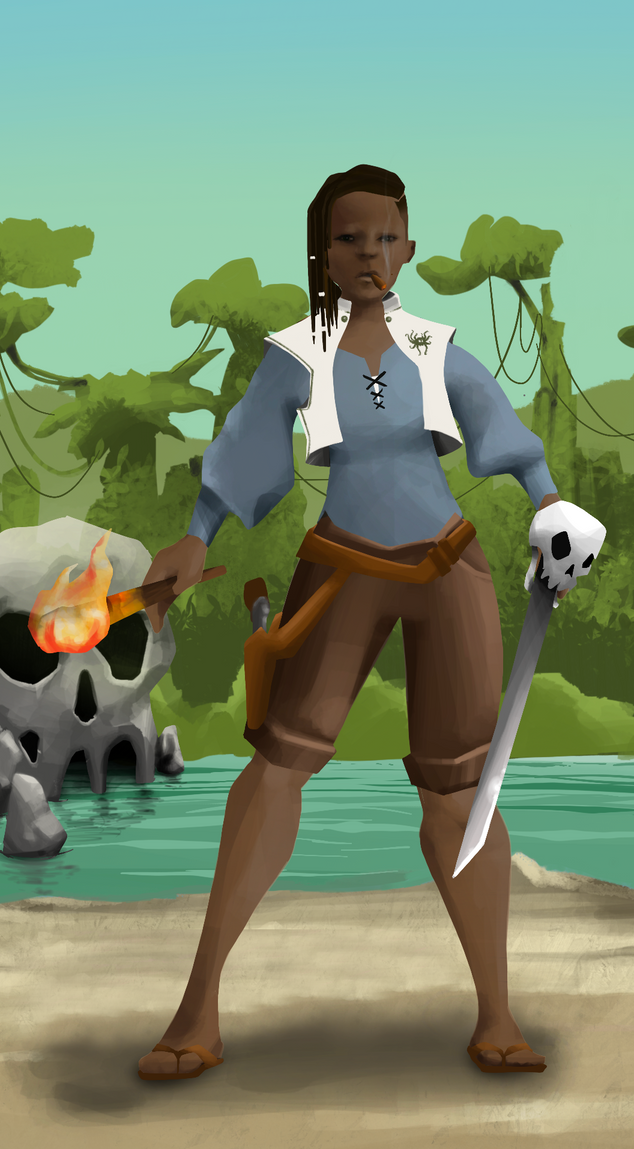 AlgoSeas Pirate #37039 NFT on Algorand