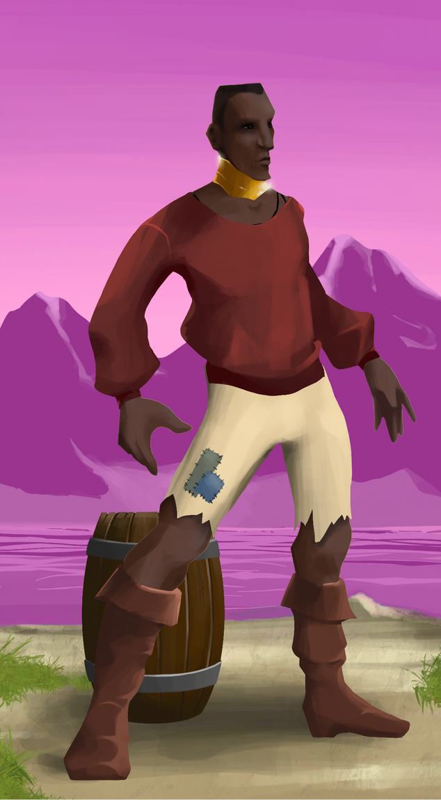 AlgoSeas Pirate #37053 NFT on Algorand