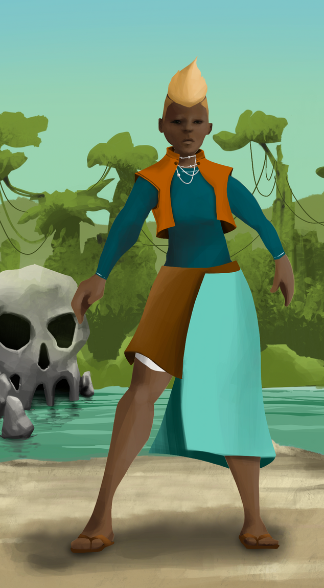 AlgoSeas Pirate #37055 NFT on Algorand