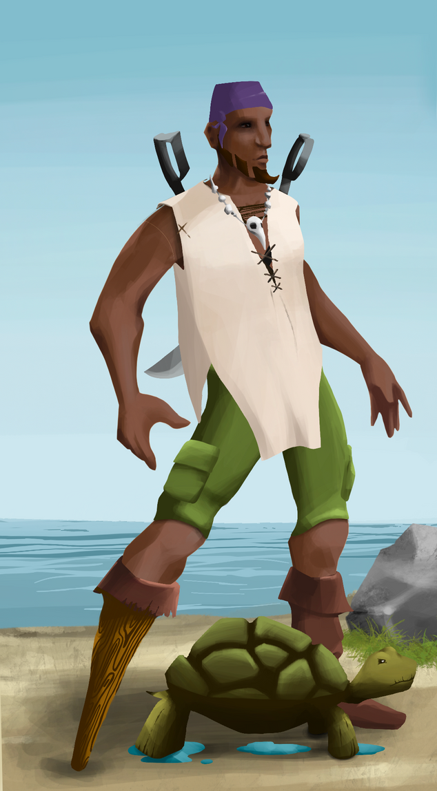 AlgoSeas Pirate #37060 NFT on Algorand